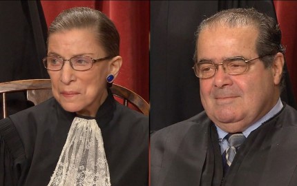 ginsburg and scalia