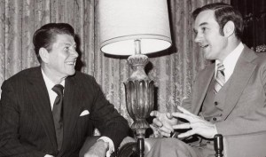Congressman Ron Paul campaigned for Reagan and served on his gold commission