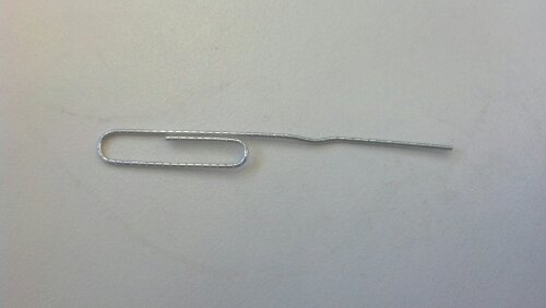 Student allegedly suspended for unbending a paper clip