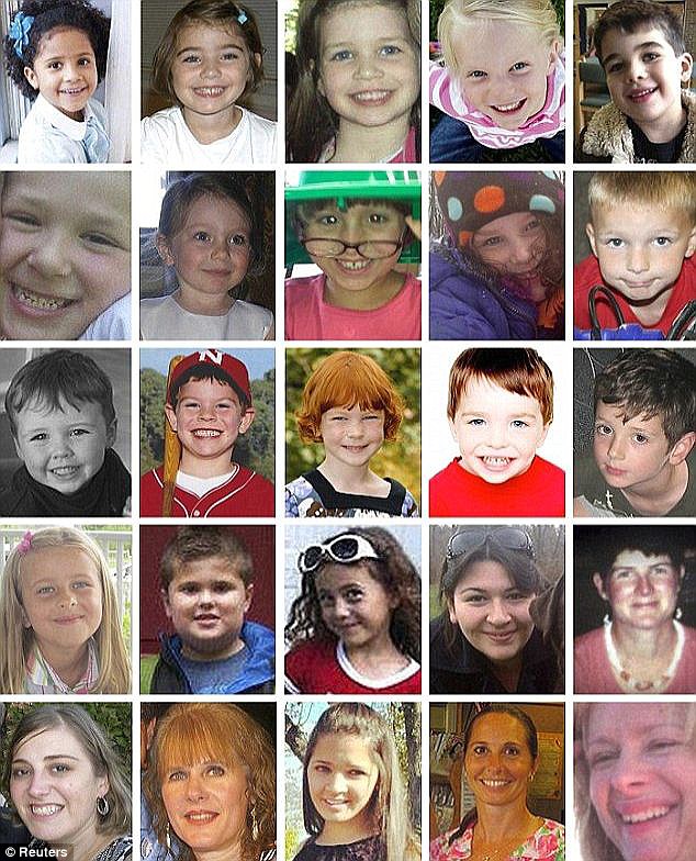 Lanza's Victims: 20 children and six adults