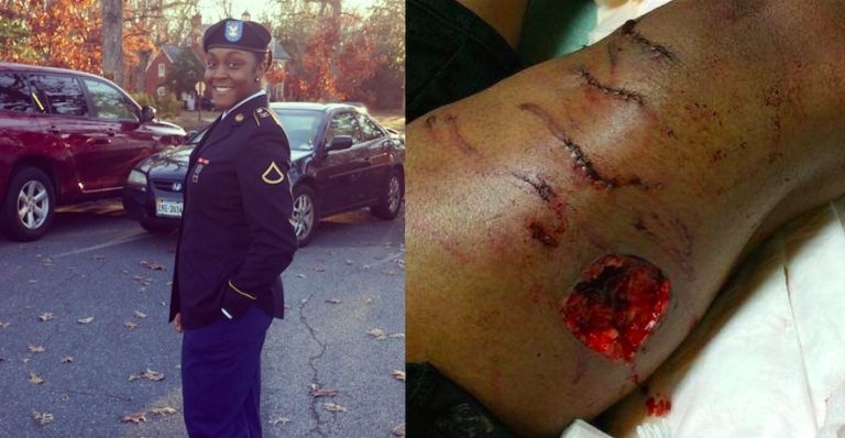 College Student Held Down by Police as She is Ravaged by K-9