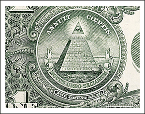 pyramid on U.S. dollar