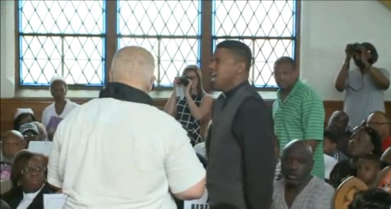 Black Pastor Screams At Al Sharpton: “Don’t Come Here Asking For Money!”