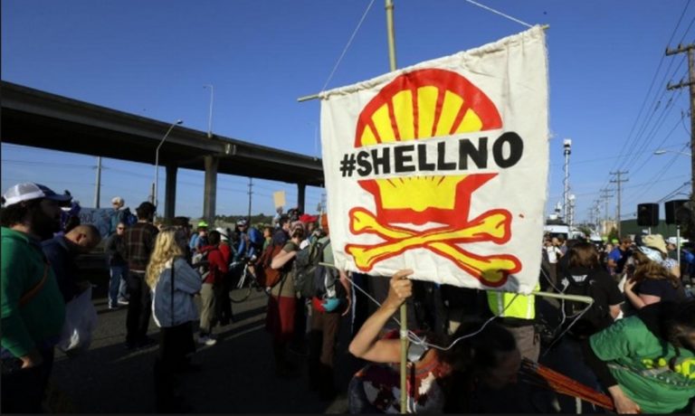 Oil Company Foots Bill to Cleanup After Environmentalist Protest Damaged the Environment