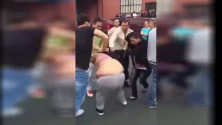 Gypsy Women Get OWNED When Trying Steal From Asians [VIDEO]