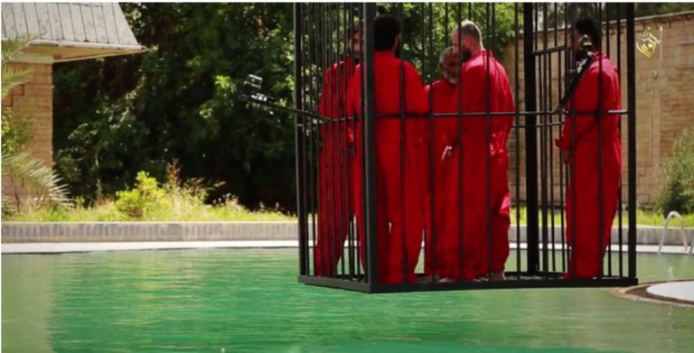 ISIS Reaches New Low By Drowning Men In A Cage