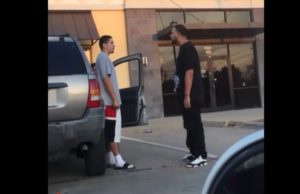 Man Confronted After Hitting His Girlfriend Video