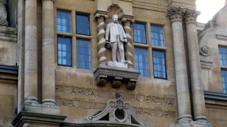 Oxford Refuses To Take Down Cecil Rhodes Statue