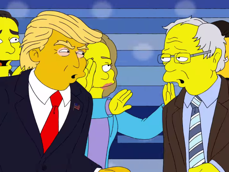 The Simpsons Perfectly Capture the Absurdity of the 2016 Election