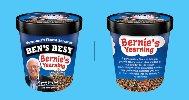 Ben & Jerry’s Is Feeling The Bern