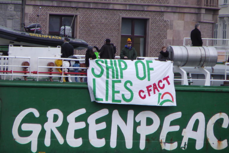 Forestry Company Sues Greenpeace Under Anti-Mafia Law For Conspiracy