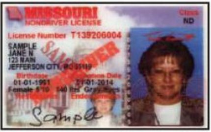 Class E Missouri Drivers License - pasabank