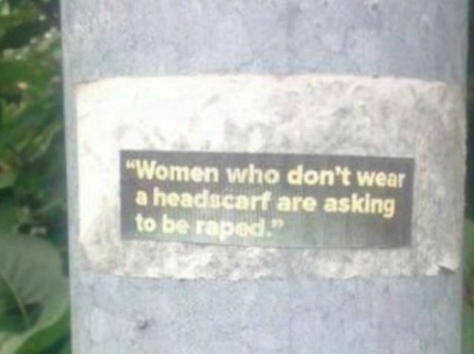 stickers, Islam, headscarf, women