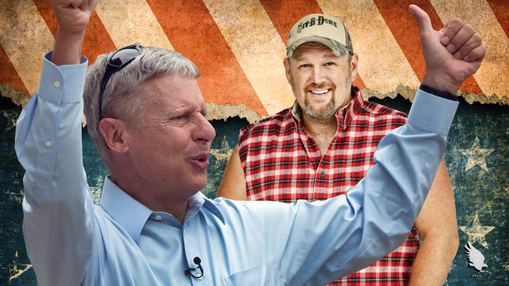 Larry the Cable Guy Gary Johnson