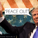 Donald Trump Peace Out