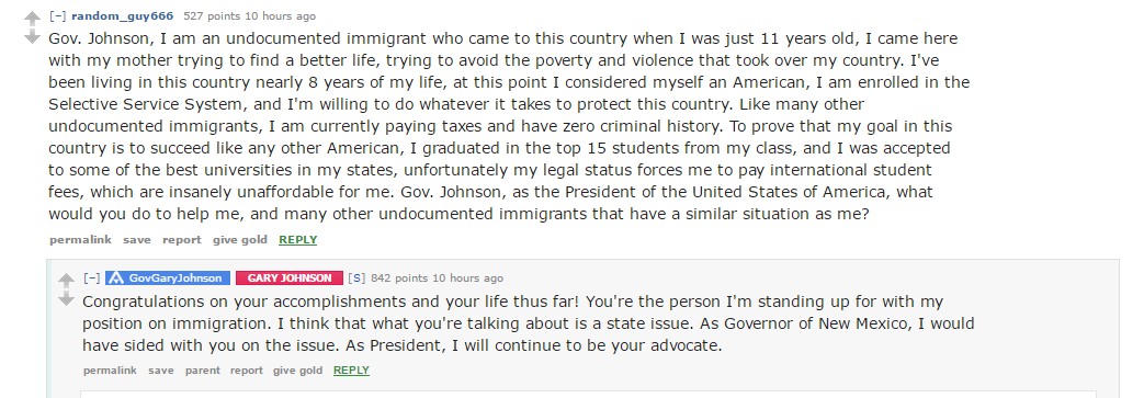 Johnson Immigrant