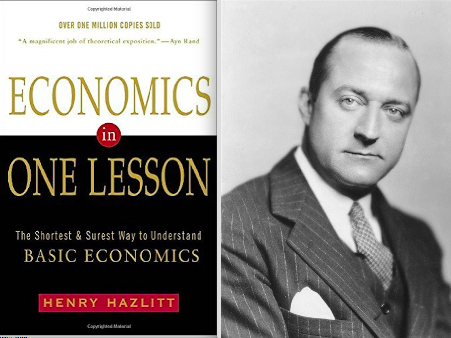 ECONOMICS IN ONE LESSON HENRY HAZLITT