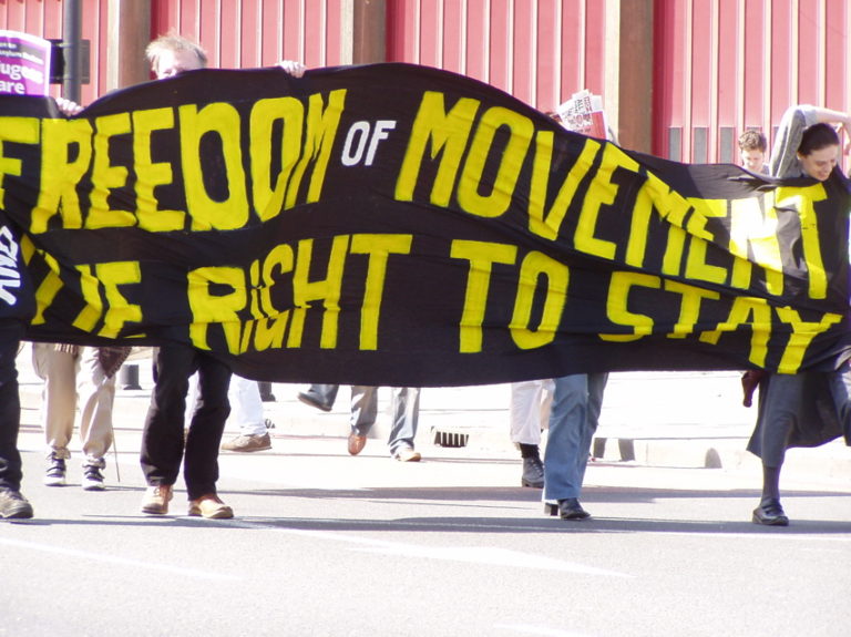 Open Borders and Private Property After the State
