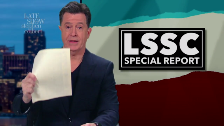 Colbert Thoroughly Roasts Rachel Maddow Over Her ‘Big’ Trump Tax Scoop