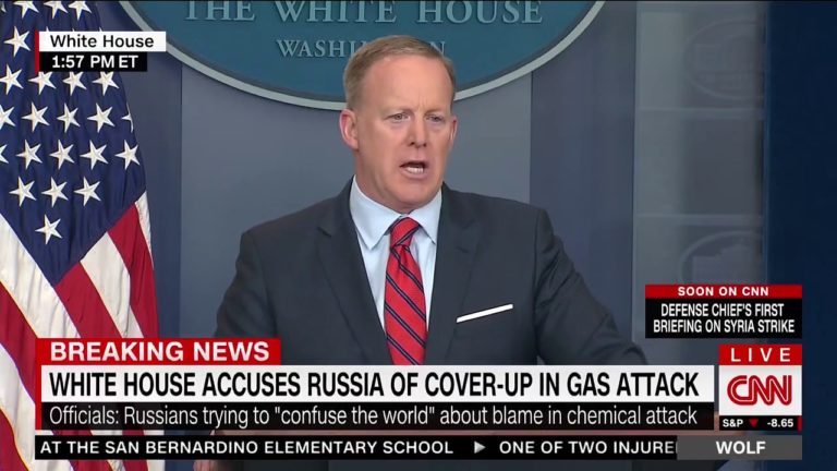 Press Sec. Spicer Forgets History, Says Even Hitler Didn’t “Sink to Using Chemical Weapons”