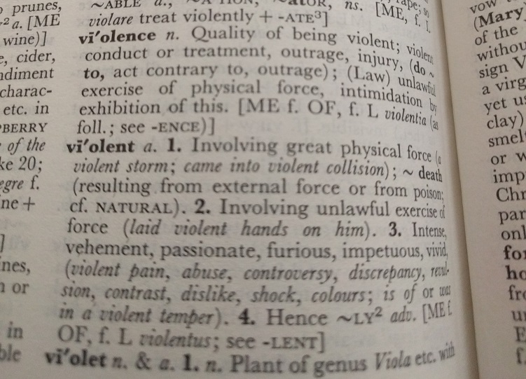 violence definition