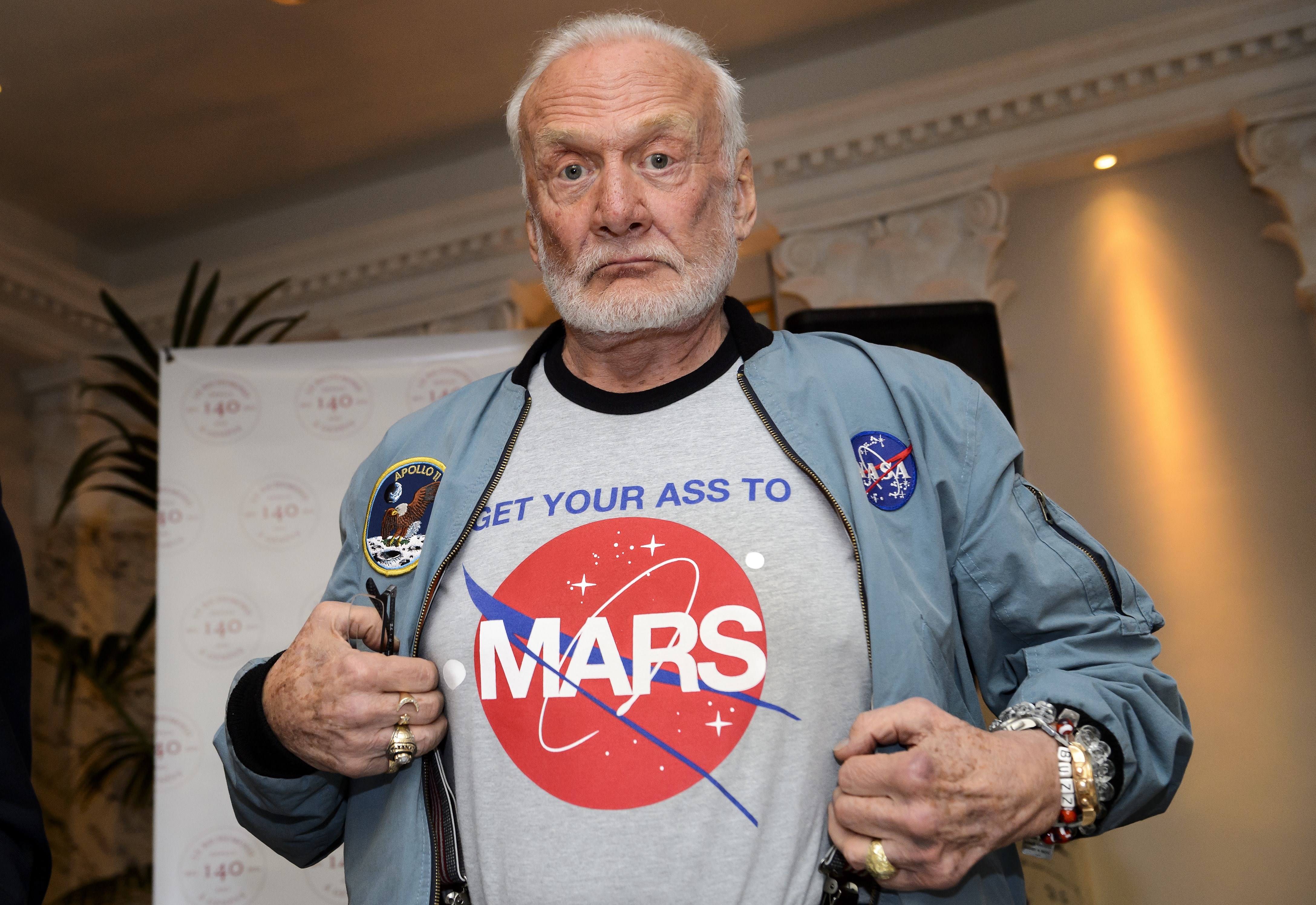 Famed Astronaut Buzz Aldrin Loves The Space Force
